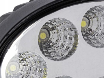 Овальный рабочий свет 8 led 24W 12V 24V 2 шт.