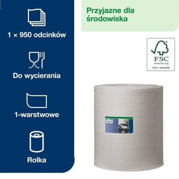 Tork 520304 Czyściwo włókninowe w roli x 361 m