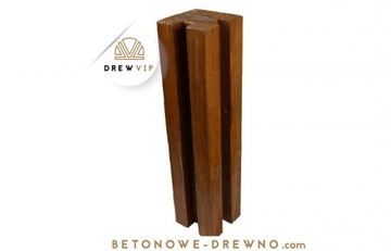 Drewno betonowe modern - słupek narożny 90