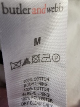 Butler and Weeb - Оригинальная мужская хлопковая куртка SLIM FIT M
