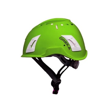 Kask OREKA IRUDEK praca na wysokości zielony