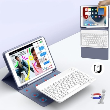 ETUI OBUDOWA CASE Z KLAWIATURĄ DO IPAD 10.2 7/8/9 GENERACJI KOLORY