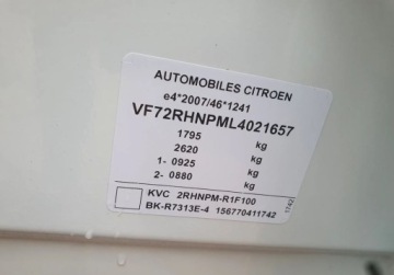 Citroen C3 Aircross  I Crossover 1.2 PureTech 110KM 2020 Citroen C3 Aircross Kamera Grip Control Serwis GetHelp 1.2 Benzyna, zdjęcie 24