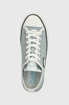 Karl Lagerfeld Dámske topánky Kampus Max Light Blue Denim 36