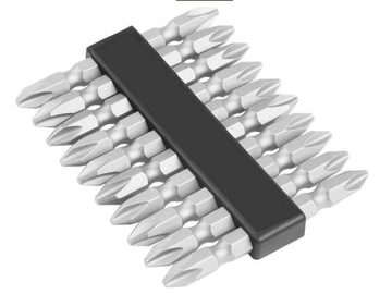 BITY KPL. 10 SZT. PH2XPH2X65MM.S2 STAL HARTOWANE