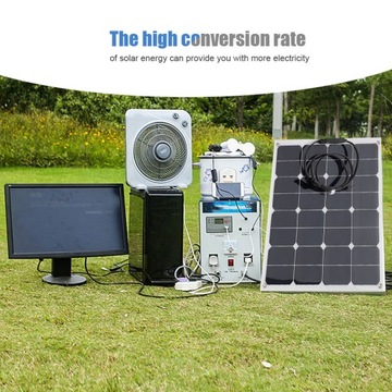 Портативная солнечная панель с чипом Sunpower 18 В 50 Вт