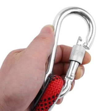 ВЕРЕВКА ДЛЯ ЛАЗАНИЯ БУКСИРОВОЧНАЯ ВЕРЕВКА СТРАХОВОЧНАЯ ВЕРЕВКА 20М 12ММ красная