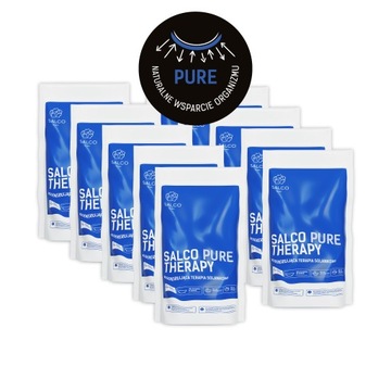 SÓL DO KĄPIELI bocheńska SALCO THERAPY PURE 10x1kg