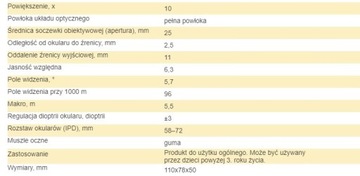 Маленький компактный туристический бинокль LEVENHUK ATOM