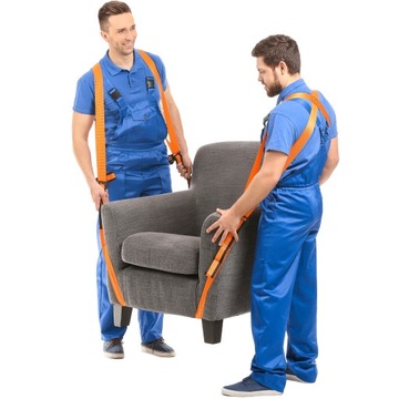 РЕМНИ ДЛЯ ПЕРЕНОСКИ МЕБЕЛИ ТРАНСПОРТИРОВОЧНЫЕ ЖГУТЫ 2 ШТ.