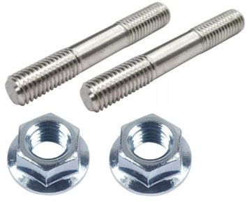 OEM Śruby Riserów słupków kierownicy 1/2-1/2 + nakrętki Harley 18 Softail