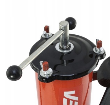 Смазочный шприц НА НОЖЕ, ШЛАНГ 3 Л, 4 М, СТАЛЬНОЙ ЦИЛИНДР, ВЫСОКОЕ КАЧЕСТВО