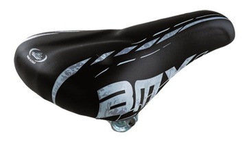 BMX Junior siodełko czarne + sprężyny amortyzujące