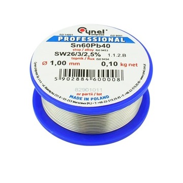 CYNA TINOL SPOIWO DO LUTOWANIA DRUT 1.0 100G