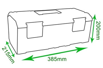 ИНСТРУМЕНТАЛЬНЫЙ ЯЩИК ИНСТРУМЕНТЫ 16 + 13 duoBOX PRO