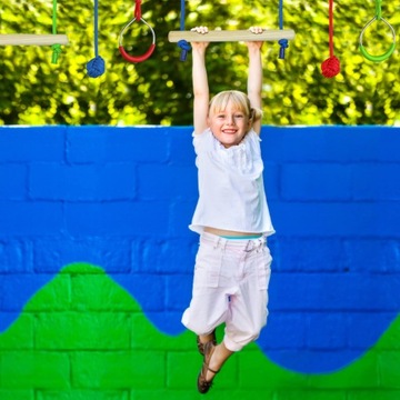 Alpidex Ninja Line Dzieci Slackline Przeszkody