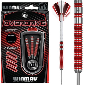 Дротики Winmau Overdrive из сизаля, 3 шт, 23г
