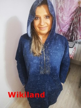 Wikiland 44 2XL Bluza Tunika Sukienka Dekatyzowana