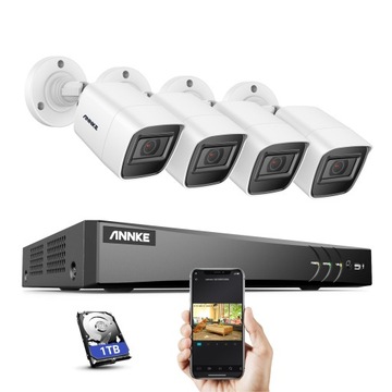 ANNKE System kamer do monitoringu 4K Ultra HD –1TB