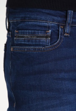 Spodnie jeansowe Calvin Klein Slim Straight 30/34