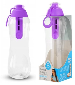 Бутылка-фильтр с фиолетовым вереском DAFI 0,5л Original