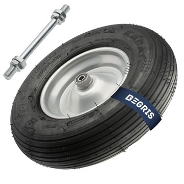 КОЛЕСО КОЛЕСО ДЛЯ ТАЧКИ 4.00-8 400-8 400x8 4PR STRONG С НАДУВАННОЙ ТРУБКОЙ