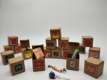 Постоянный Адвент-календарь — прямоугольник, который можно заполнить самостоятельно 599