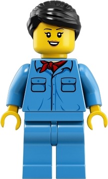 LEGO 10277 - MASZYNISTKA -Train Worker trn253 NOWA