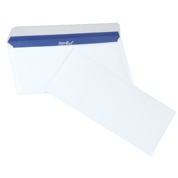 Koperta papierowa DL, HK, Biały, 400szt., NC Koperty 11239030