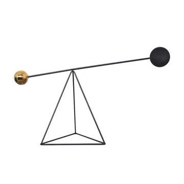Statua Rzemiosło Grafika Home Decor Metalowa dekoracyjna minimalistyczna pó