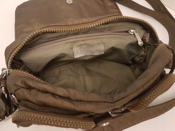 TOREBKA MIEJSKA LISTONOSZKA KIPLING ORYGINAL KHAKI