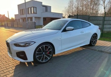 BMW Seria 4 G22-23-26 2021 BMW Seria 4 bmw 430 i x drive ,m-pakiet,zarej w polsce ,niski pot przebieg, zdjęcie 3