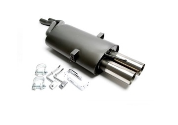 BMW E46 M54 6CYL TLUMIČ DVOJTRUBKOVÝ