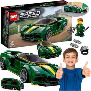 LEGO SPEED CHAMPIONS LOTUS EVIJA 76907 WYŚCIGÓWKA