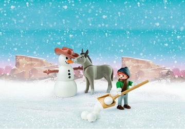 PLAYMOBIL 70398 Zabawa na śniegu