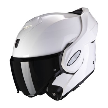 ШЛЕМ SCORPION EXO-TECH AIR M SOLID WHITE FLOW-UP