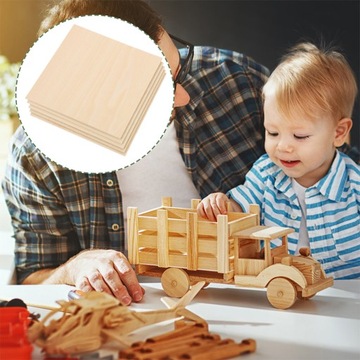 5 sztuk desek drewnianych do grawerowania drewna