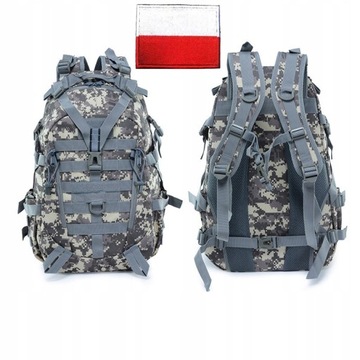 plecak militarny wojskowy taktyczny WODOODPORNY