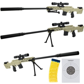 KARABIN SNAJPERKA DUŻA NA KULKI AIRSOFT REPLIKA PISTOLET GRATIS 800