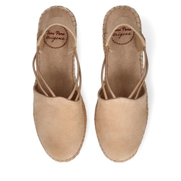 Бежевые эспадрильи Tremp 40