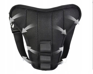 Мотоциклетная набедренная сумка Motocentric Legbag, красная сумка-сэтчел