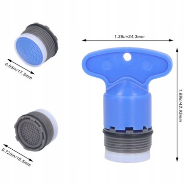 ЗАМЕННАЯ ВСТАВКА ДЛЯ АЭРАТОРА С РЕЗЬБОЙ М18,5