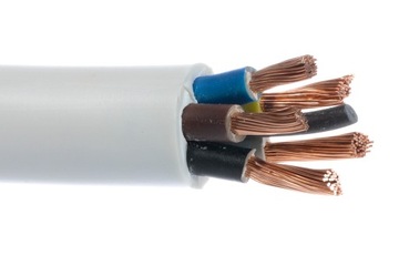 Przewód elektryczny H05VV-F OWY 5x2,5 linka - 25m