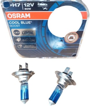 OSRAM H7 COOL BLUE BOOST 5000K DUO BOX ЛАМПОЧКА