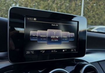 Mercedes Klasa C W205 Limuzyna 200 184KM 2015 Mercedes-Benz Klasa C lift AUTOMAT SKORY 184KM LED perfekcyjny navi, zdjęcie 25