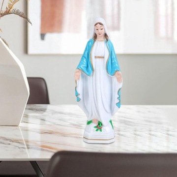 Nordic Błogosławiona Matka Boska Figurka Statua 15 cm Świecąca