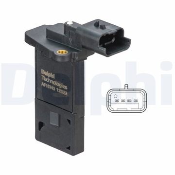 DELPHI AF10743-12B1 VÁHA VZDUCHU HMOTA VZDUCHU