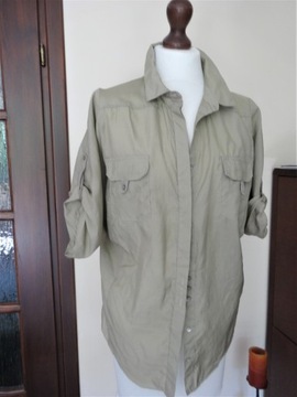 koszula Zara khaki L