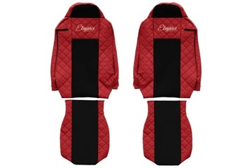 Pokrowce na siedzenia IVECO STRALIS 02.02- F-CORE FX17 RED