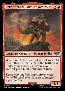 MTG LTR #123 Erkenbrand, Lord of Westfold